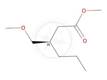 Chemical structure of Methyl (R)-3-(methoxymethyl)hexanoate