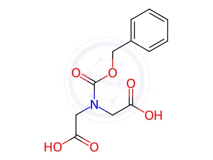 Chemical structure of 2,2'-(Benzyloxycarbonylazanediyl)diacetic acid