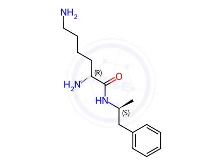 Chemical structure of Lisdexamfetamine Impurity 36