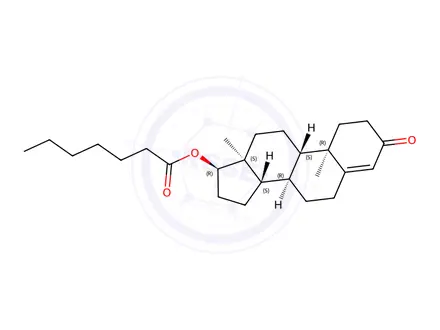 Chemical structure of Testosterone Enantate EP Impurity E