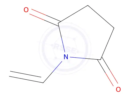 Chemical structure of N-VINYLSUCCINIMIDE