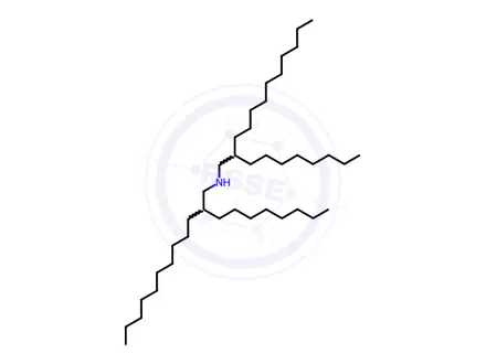 Chemical structure of 2-octyldodecyl