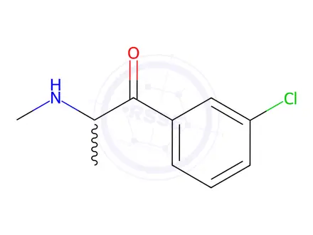 Chemical structure of Bupropion Impurity 21