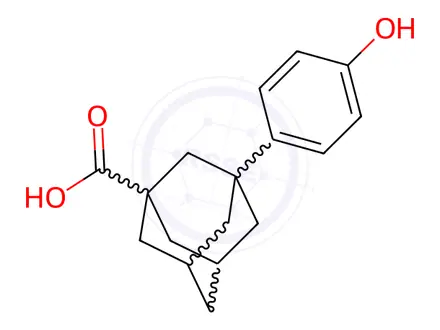 Chemical structure of Adamantane Impurity 49