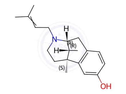 Chemical structure of Pentazocine Impurity 5