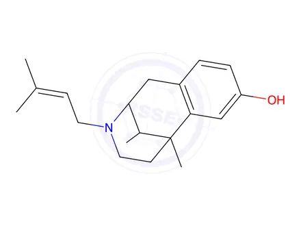 Chemical structure of Pentazocine Impurity 6