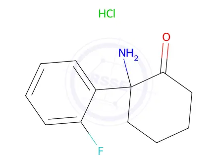 Chemical structure of Esketamine Hydrochloride Impurity 18 Hydrochloride