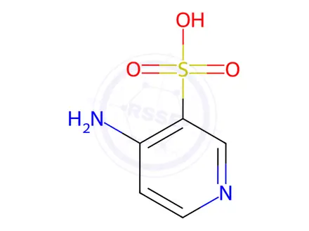 Chemical structure of 4-Aminopyridine-3-sulfonic acid