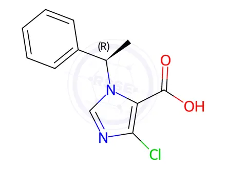 Chemical structure of Etomidate Impurity 153