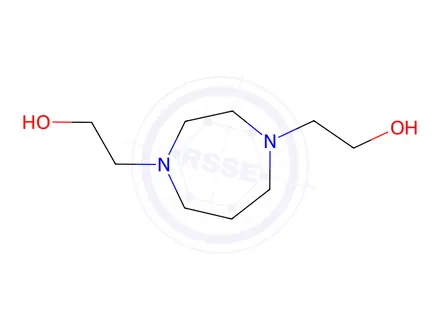 Chemical structure of 2-[4-(2-hydroxyethyl)-1,4-diazepan-1-yl]ethan-1-ol
