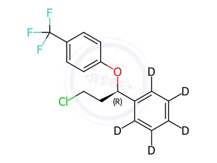 Chemical structure of Fluoxetine Hydrochloride Impurity 38