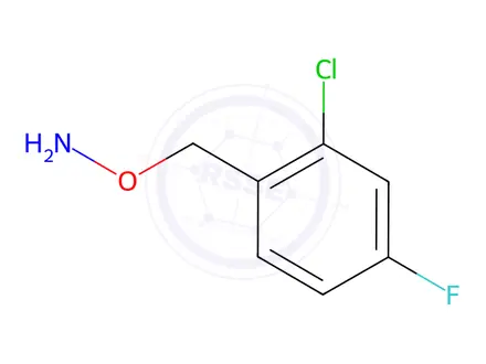 Chemical structure of o-(2-Chloro-4-fluorobenzyl)hydroxylamine