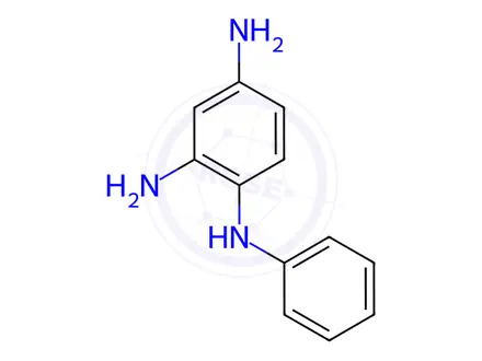 Chemical structure of 2,4-Diaminodiphenylamine