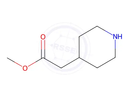 Chemical structure of 4-Piperidine Acetic Acid Methyl Ester
