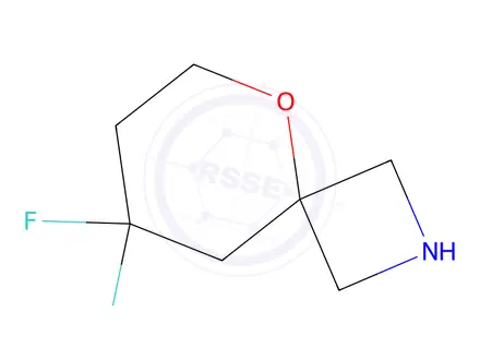 Chemical structure of 8,8-Difluoro-5-oxa-2-azaspiro[3.5]Nonane