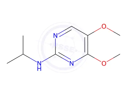 Chemical structure of N-isopropyl-4,5-dimethoxypyrimidin-2-amine