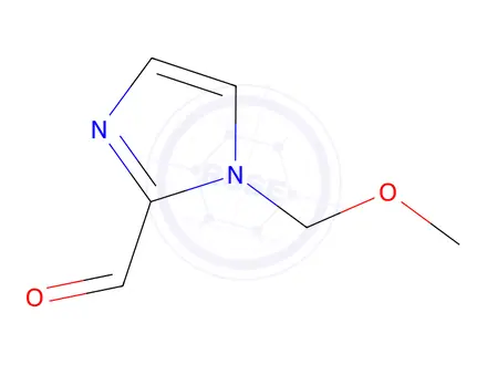 Chemical structure of 1H-Imidazole-2-carboxaldehyde, 1-(methoxymethyl)-(9CI)