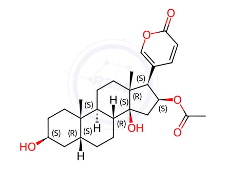 Chemical structure of Bufotaline