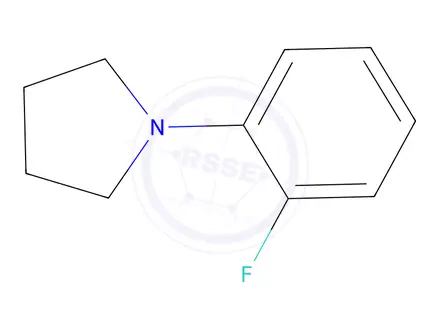 Chemical structure of 1-(2-Fluorophenyl)pyrrolidine