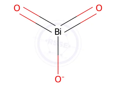 Chemical structure of Sodium bismuthate dihydrate