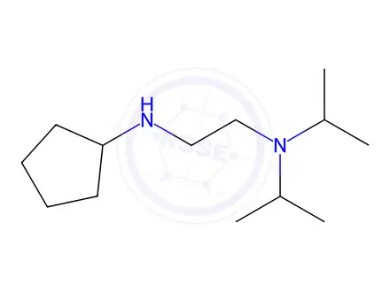 Chemical structure of n1-Cyclopentyl-n2,n2-diisopropylethane-1,2-diamine