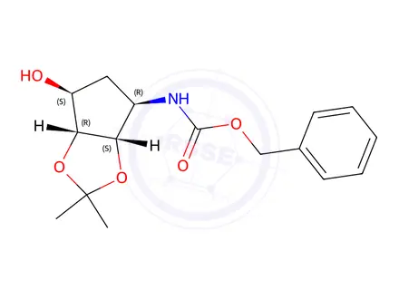 Chemical structure of Ticagrelor Impurity 411
