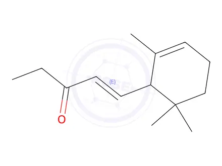 Chemical structure of METHYLIONONE