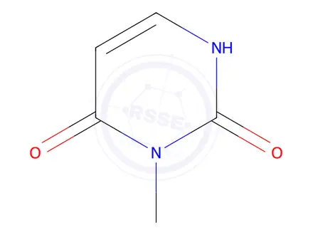 Chemical structure of Uracil Impurity 66