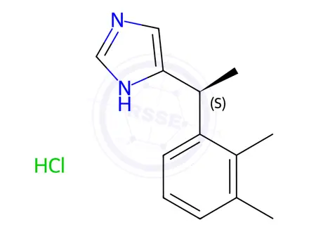 Chemical structure of Dexmedetomidine Hydrochloride
