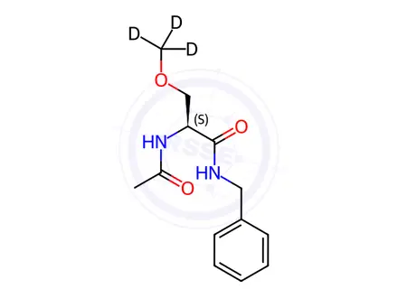 Chemical structure of Lacosamide Impurity 1-d3 (Lacosamide EP Impurity A)