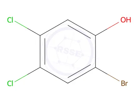 Chemical structure of 2-Bromo-4,5-dichloro-phenol