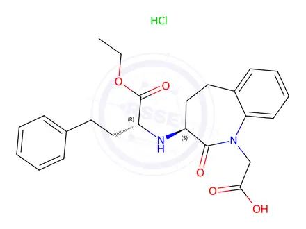 Chemical structure of Benazepril Related Compound B hydrochloride