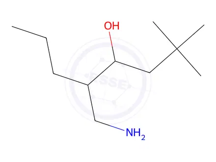 Chemical structure of 5-(Aminomethyl)-2,2-dimethyloctan-4-ol