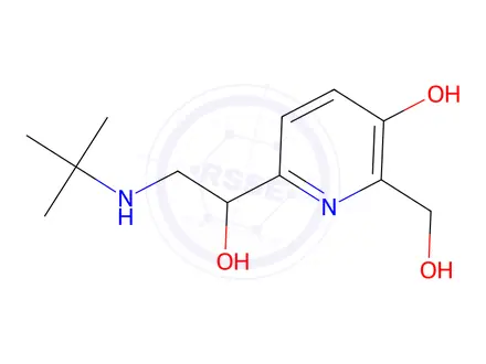 Chemical structure of Pirbuterol Dihydrochloride