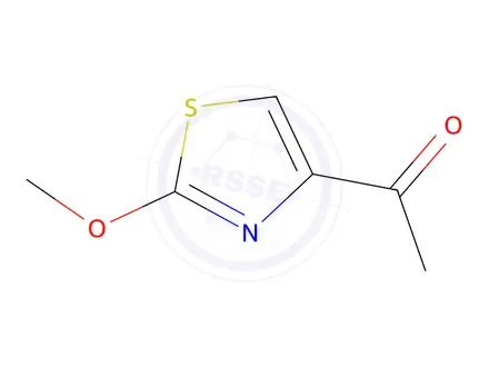 Chemical structure of 1-(2-Methoxythiazol-4-yl)ethan-1-one