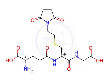 Chemical structure of Glutathione Impurity 1