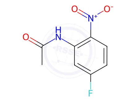 Chemical structure of N-(5-Fluoro-2-nitrophenyl)acetamide