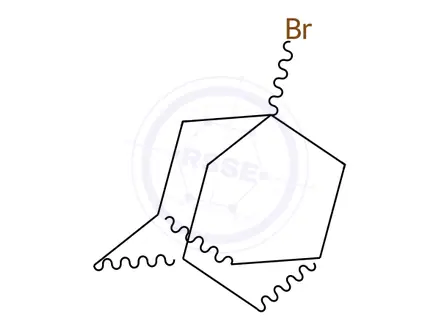 Chemical structure of 1-Adamantyl Bromide