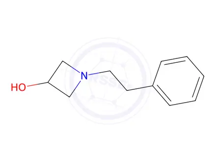 Chemical structure of 1-(2-phenylethyl)azetidin-3-ol