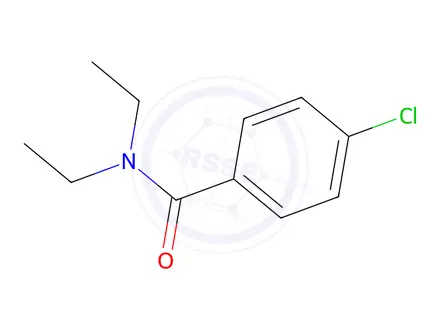 Chemical structure of 4-Chloro-N,N-diethylbenzamide