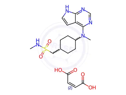 Chemical structure of Oclacitinib Maleate