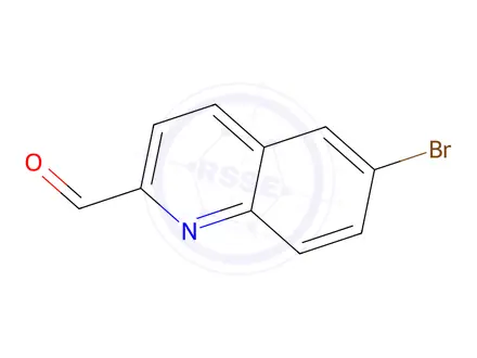 Chemical structure of 6-Bromoquinoline-2-carboxaldehyde