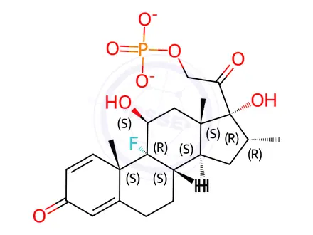 Chemical structure of Dexamethasone Sodium Phosphate