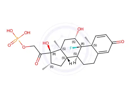 Chemical structure of Betamethasone Sodium Phosphate Impurity 28