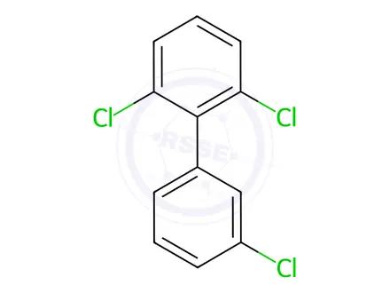 Chemical structure of 2,3',6-Trichlorobiphenyl