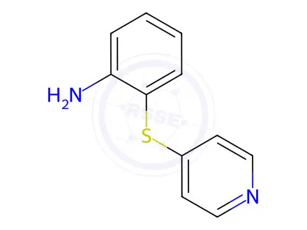 Chemical structure of 4-[(2-Aminophenyl)thio]pyridine