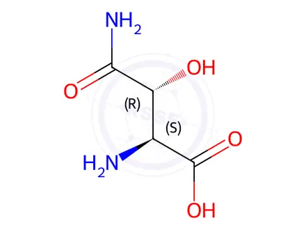Chemical structure of Asparagine Impurity 37
