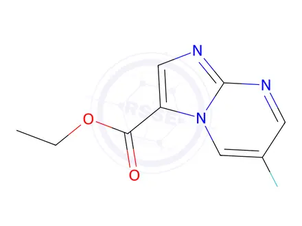 Chemical structure of ETHYL 6-FLUOROIMIDAZO[1,2-A]PYRIMIDINE-3-CARBOXYLATE