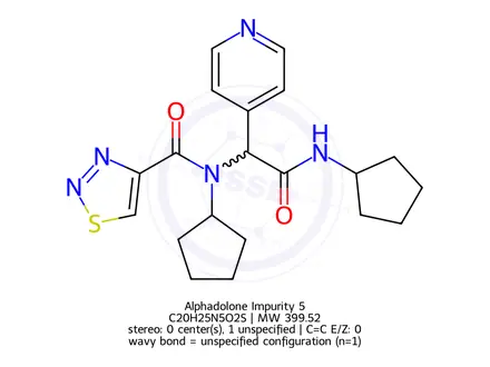 Chemical structure of Alphadolone Impurity 5