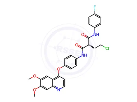 Chemical structure of Cabozantinib Impurity KHLD